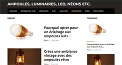 Desktop Screenshot of ampoule.mobi